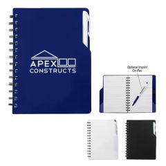Custom Spiral Notebook With Pen