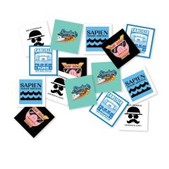 Custom Square Confetti Pkgd