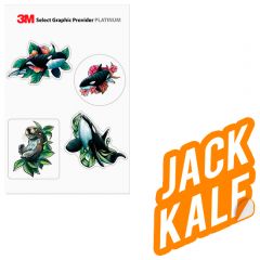 Custom Sticker Sheets 3M Vinyl 4in X 6in