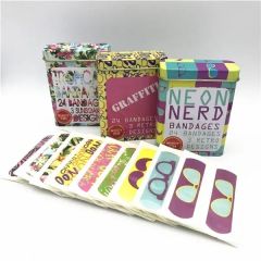 Custom Tin Box For Bandages. Packaging Option Only