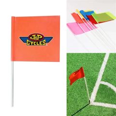 Custom Vibrant PVC Flag 17 Inch X 17 Inch