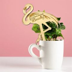 Custom Wood Garden Stakes