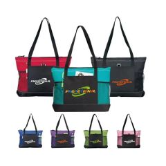 Custom Zippered Tote Bag