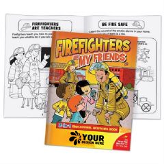 Customizable Firefighters Are My Friends - Never Play With Fire Book