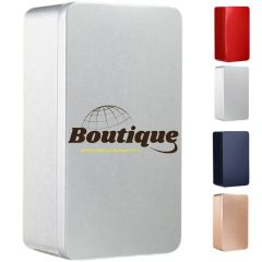 Customizable Square Metal Tinplate Storage Container Boxes