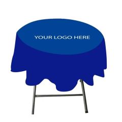 Customized 59 Inch Diam Round Table Clothes