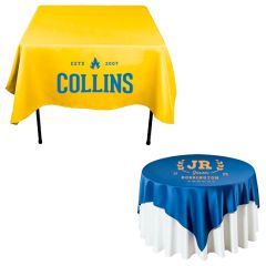 Customized 59 X 59 Inch Square Table Throws