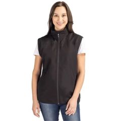 Cutter & Buck Charter Recycled Packable Womens Full Zip Vest