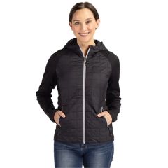 Cutter & Buck Rainier Recycled Insulated Hybrid Puffer Wo