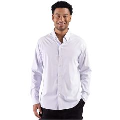 Cutter & Buck Skyline Windowpane Recycled Long Sleeve But