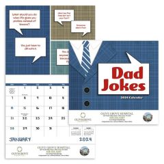 Dad Jokes Stapled Calendar