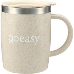 Dagon Wheat Straw Mug W/ Stainless Liner 14Oz