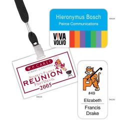 Dallas Standard Name Badge (standard Sizes)