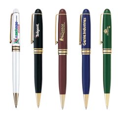 Danish-I Luxury Ballpoint Pen With Gold Accents