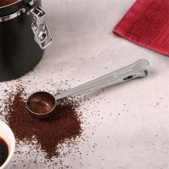 Daybreak Stainless Steel Coffee Scoop/Clip