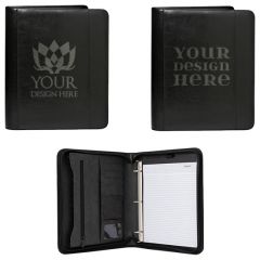 Deluxe 3-Ring Zippered Portfolios