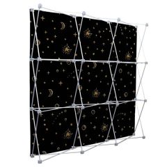 Deluxe Geometrix 9-Quad Back Wall Panel