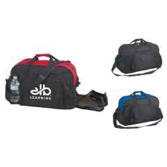 Deluxe Gym Duffle Bag W/Shoe Storage and Pocket