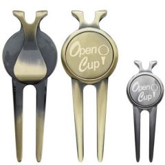 Deluxe Magnetic Divot Repair Tool With Ball Marker