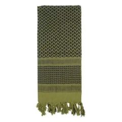 Deluxe Shemagh Tactical Scarves - Grey/White