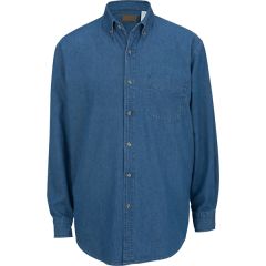Denim Midweight Long Sleeve Shirt