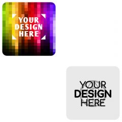 Designed Post Card With Colorful Square Cork Coaster