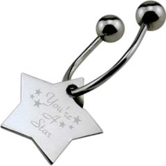 Designer Inspired Star Keytag