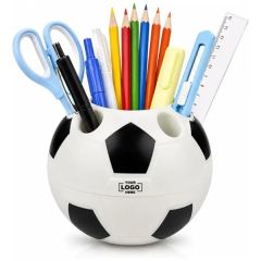 Desktop Soccer Pen Holder
