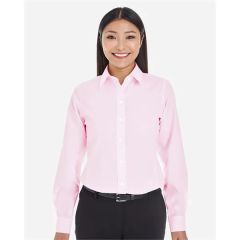 Devon & Jones Women's Crown Collection Striped Woven Dre