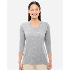 Devon & Jones Women's Perfect Fit Bracelet-Length V-Neck