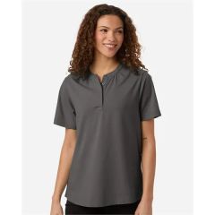 Devon & Jones Women's Seaton Pebble Textured Polo