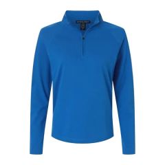 Devon & Jones Women's Seaton Pebble Textured Quarter-Zip