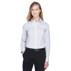 Devon & Jones Ladies' Crown Collection Micro Tattersall ...