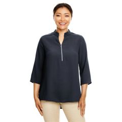 Devon & Jones Ladies' Perfect Fit Three-Quarter Sleeve C...