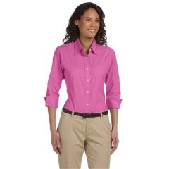 Devon & Jones Ladies' Perfect Fit Three-Quarter Sleeve S...