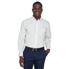 Devon & Jones Men's Crown Collection Gingham Check Woven...