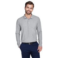 Devon & Jones Men's Drytec20 Performance Long-Sleeve Polo