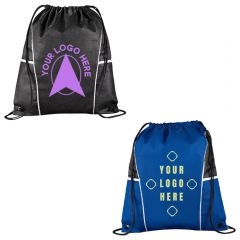 Diamond Non-Woven Drawstring Bag