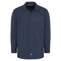 Dickies Men's Industrial Cotton Long Sleeve Work Shirt