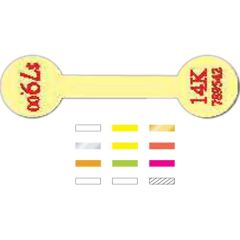 Die Cut Jewelry Tag Roll Paper Label
