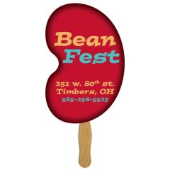 Digital Bean Fast Fan W/ Wooden Handle