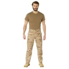 Digital Camo Tactical Bdu Pants Desert