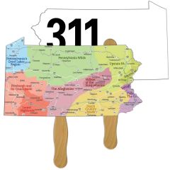 Digital Econo Style Pennsylvania State Auction Fan