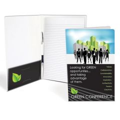 Digital Print Mini Padfolio With Pen Holder