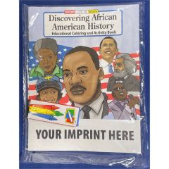 Discovering African American History Coloring Book Fun Pack