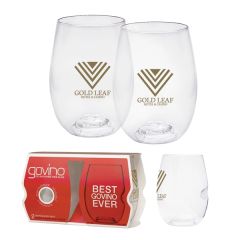 Dishwasher Safe Govino16 Oz Wine Glass 2 Pack