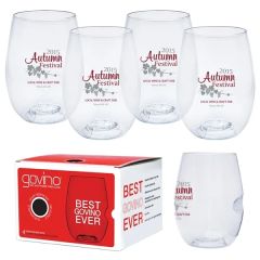 Dishwasher Safe Govino16 Oz Wine Glass 4 Pack