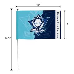 Displaysplash 12 Inch X 8 Inch Hand Flag