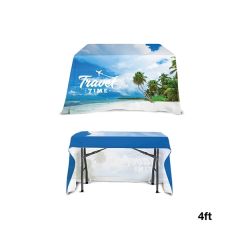 Displaysplash 4 Ft Open Back Table Throw