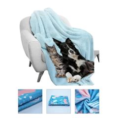 Displaysplash 72 Inch X 59 Inch Custom Printed Flannel Blanket